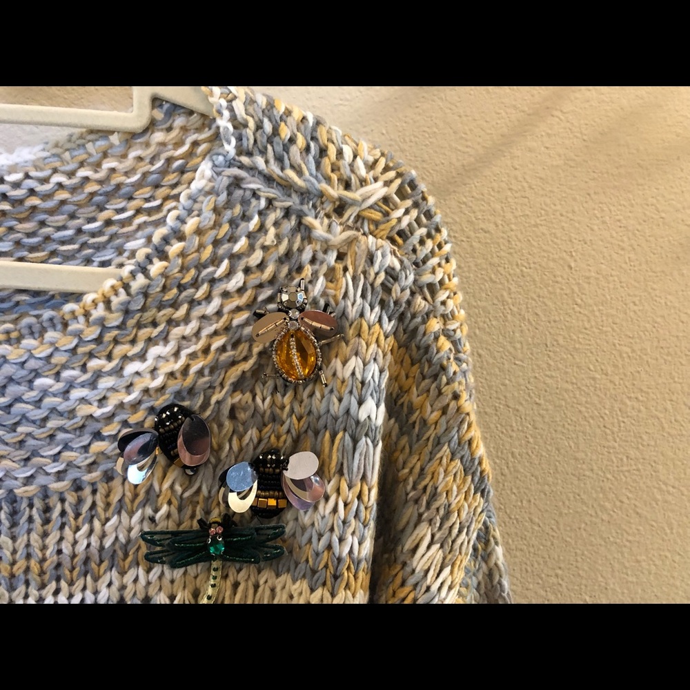 Moth Knitted Oversized Sweater - image 2